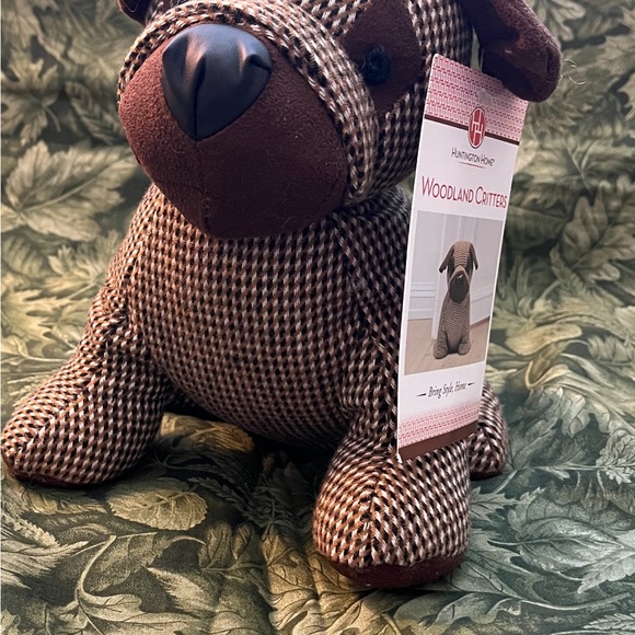 1896-CTT Huntington Home “Brown Checked Dog”Woodland Critter - Picture 5 of 8